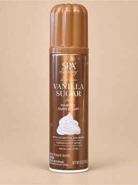 SPA Luxury Vanilla Sugar Whipped Shave Cream